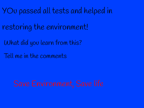 Restore your Environment