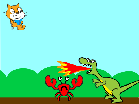 Dino and Crab Story (finished) Remix