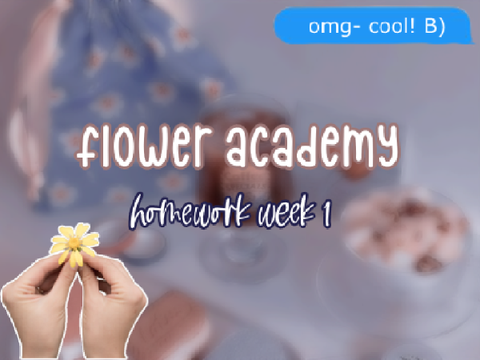 ❝ academy homework ❞