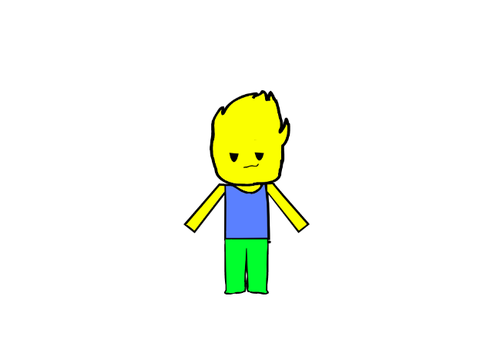 A cute roblox Noobie :))