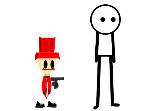 guess i had to simplify my character in order to animate