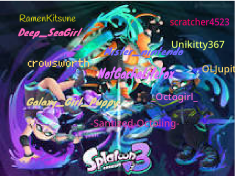 Remix and sign if your ready for Splatoon 3 remix