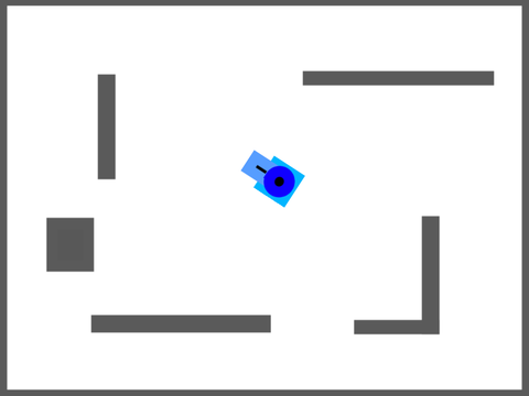 2D ball physics( no gravity )