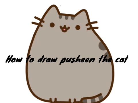  How to draw pusheen cat