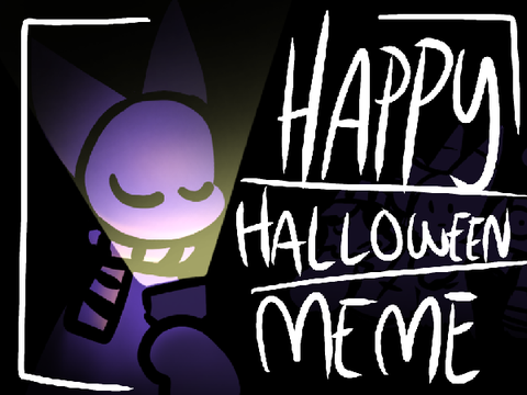 happy halloween // meme