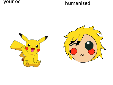 I will turn your OC into a human! remix remix