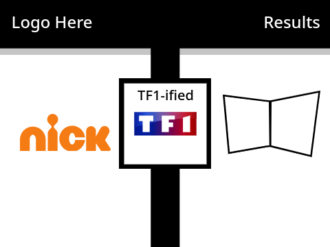 Can you make the 2009-present Nick logo TF1-ified?