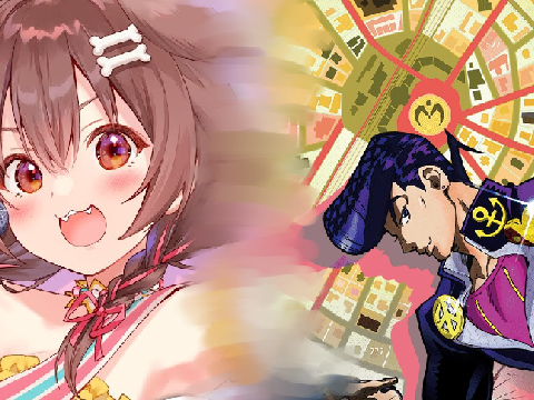 SAIKYO TENSAI BIZARRE TOWN // Hololive x Jojo mashup