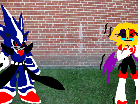 Rayven begs NEO Metallix for Mercy