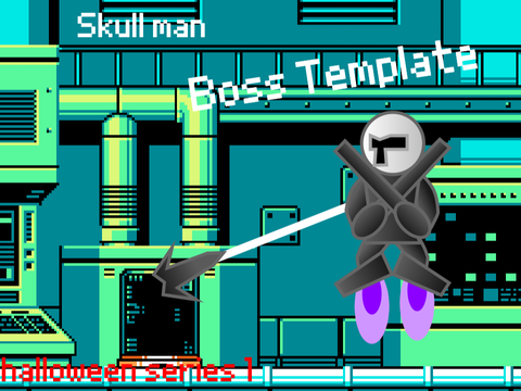 Skull man boss template (halloween series 1 boss)