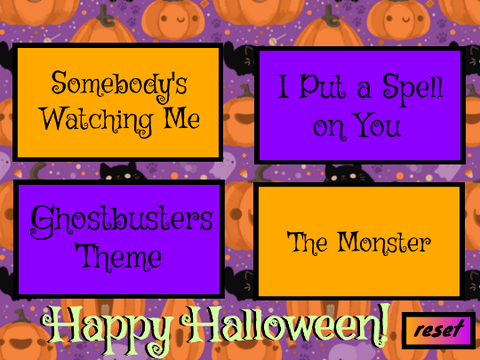 PART 2! Halloween Songs!
