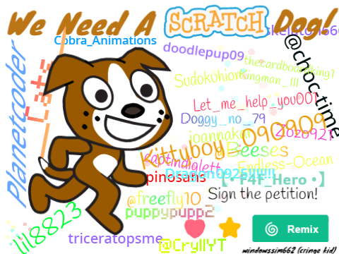 WE NEED A SCRATCH DOG!!  remix remix remix remix remix remix remix remix remix remix