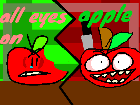 All eyes on apple [r.e.s]