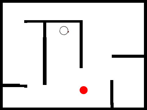 AI learns to do a maze