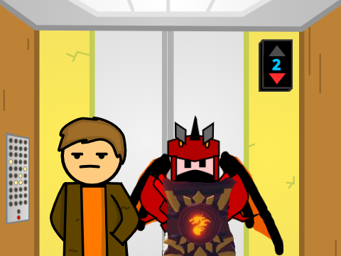 Elevator with FAJTV