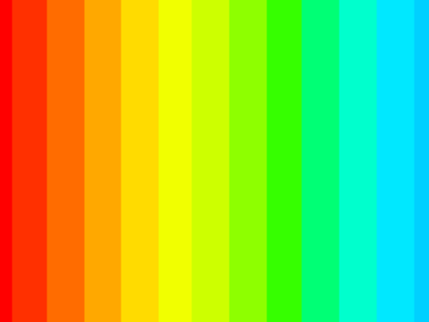 rainbow screen