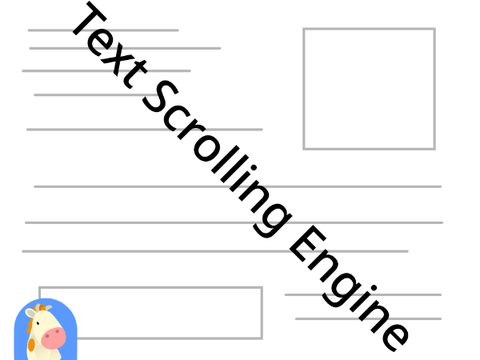Text Scrolling Engine