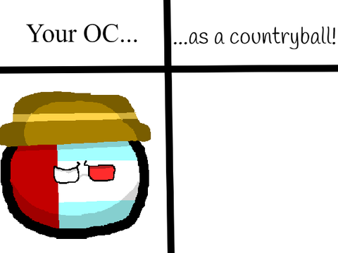 Your oc as a countryball! remix