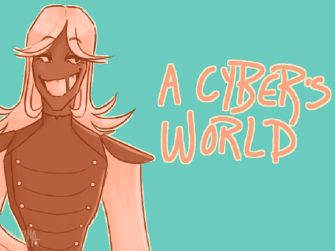 A CYBER'S WORLD / deltarune art dump + song cover!!