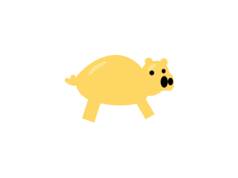 GoldenPig64 in vector form