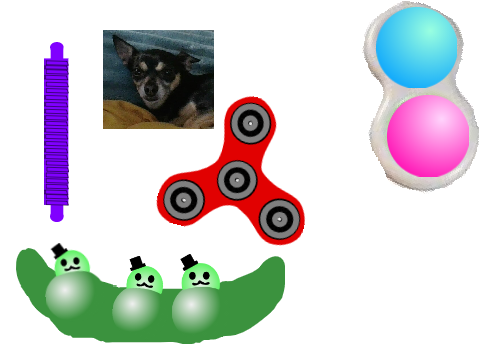 Fidget Toys Mobile Friendly Fidget Spinner
