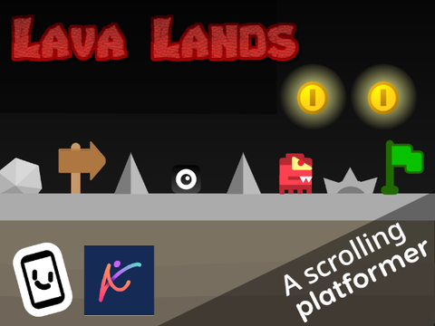 Lava Lands || A Scrolling Platformer || Contest Entry 