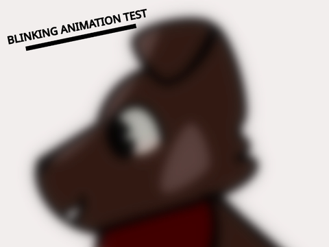 Animation Test | Blinking Dog