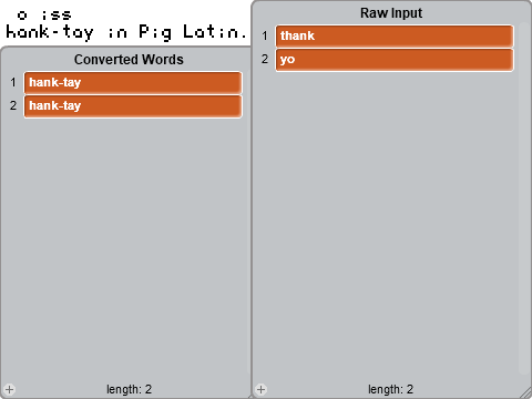[Working!] Pig Latin Converter