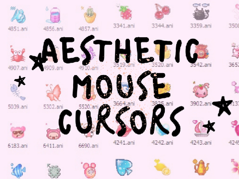 Aesthetic Mouse Cursors!