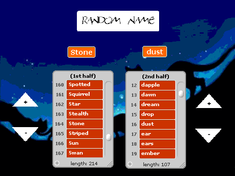 THE ULTIMATE WARRIOR NAME GENERATOR