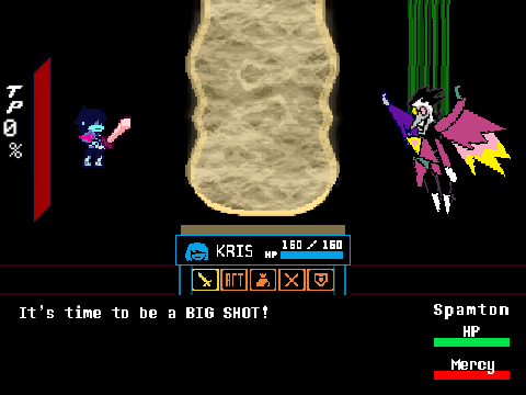Spamton Neo fight Snowgrave