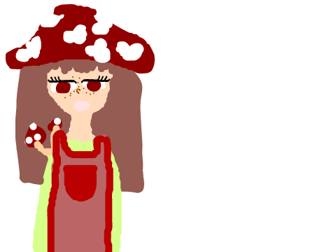 Fungi Girl art