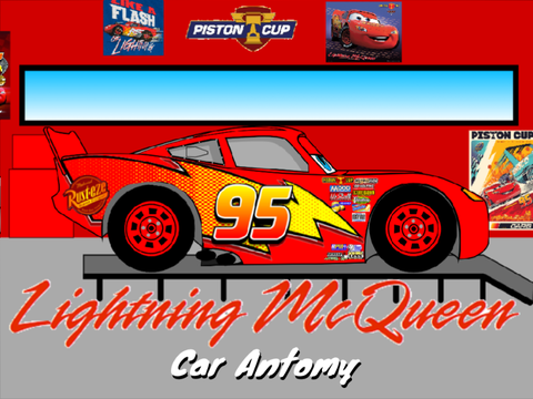Car Anatomy Lightning McQueen remix