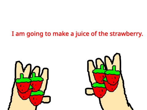 strawberry juice ^^