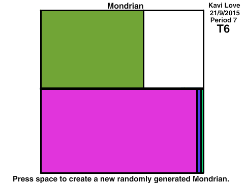 Mondrian Generator