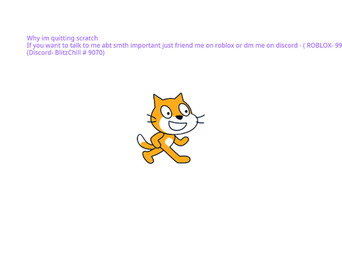 Quitting Scratch (Not Final still thinking)