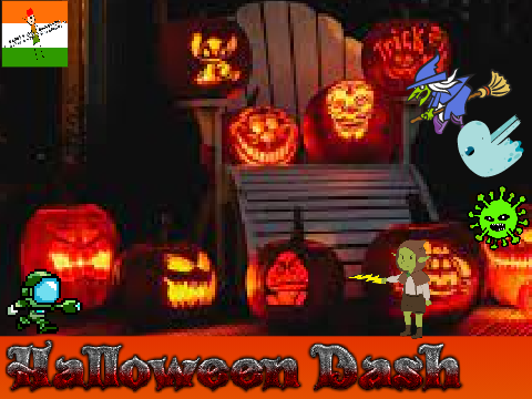 Halloween Dash||  #gravity #jump #dodge #games