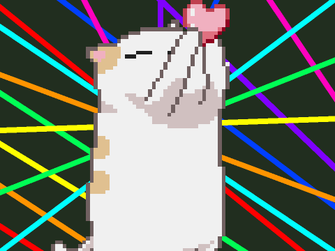 Pixel Cat Party