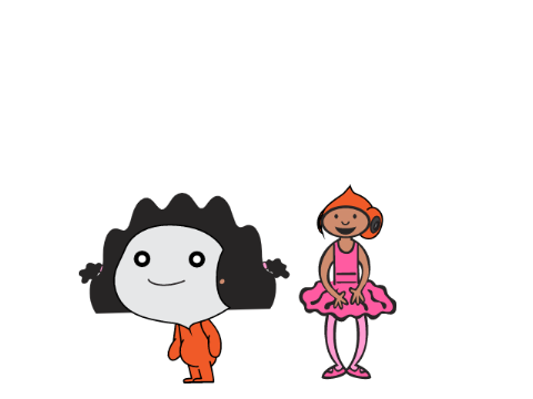 Switched their hair and hats.