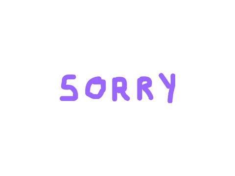 For everybody I've been mean to (read desc)