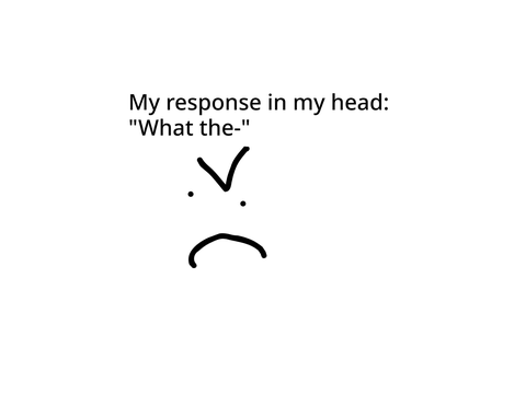 When you get muted...
