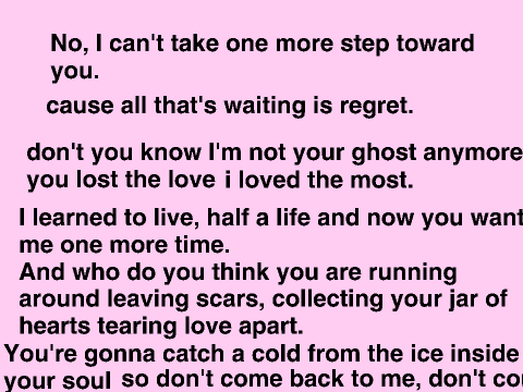 Singing Contest "Jar Of Hearts"