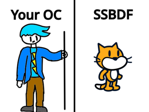 I'll make your OC in SSBDF's Style :D