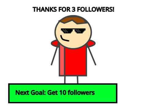3 followers!
