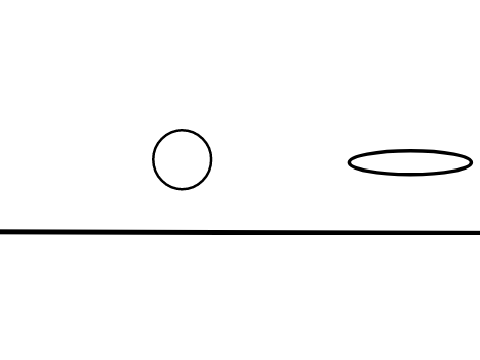 パラパラ漫画2「跳ねる」