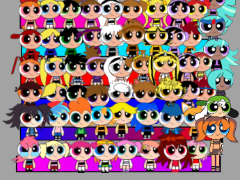Team Chemical X: The Video Game Character Select Screen (Plus OCs, And Jermain19's OCS)