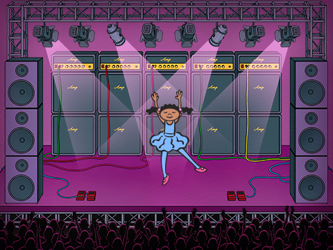 Ballerina Blue