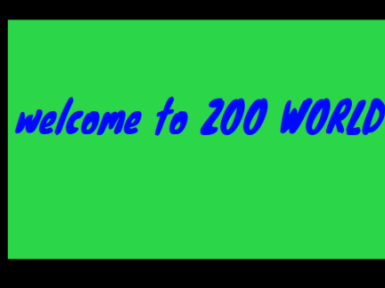 zoo world