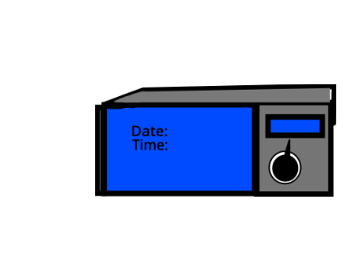 clock+clander