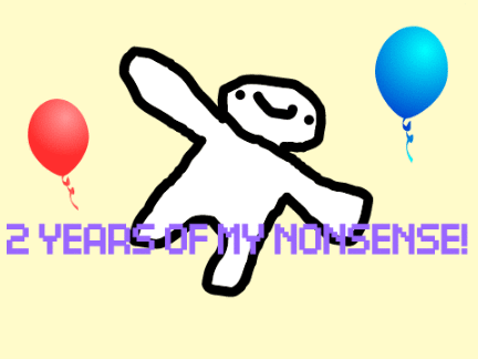Today makes my 2nd year on scratch!